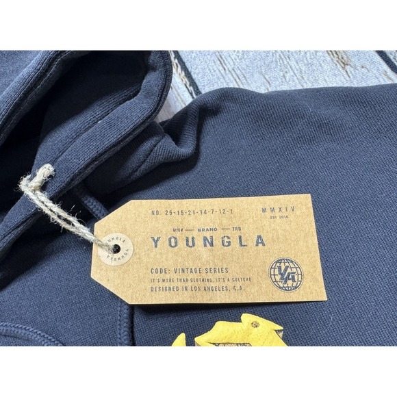 YoungLA #W528 Tom & Jerry Pullover Oversized Hoodie Black Medium SOLD OUT NWT - Picture 5 of 12
